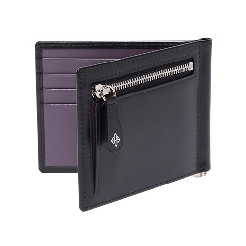 ETTINGER_STERLING_MONEY CLIP　WITH　ZIP8